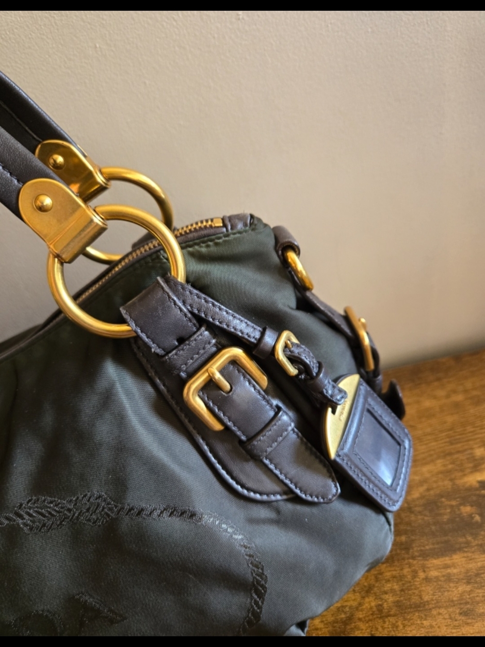 ❗️sold❗️Prada Black Soft Leather Shoulder Bag - Picture 3 of 16